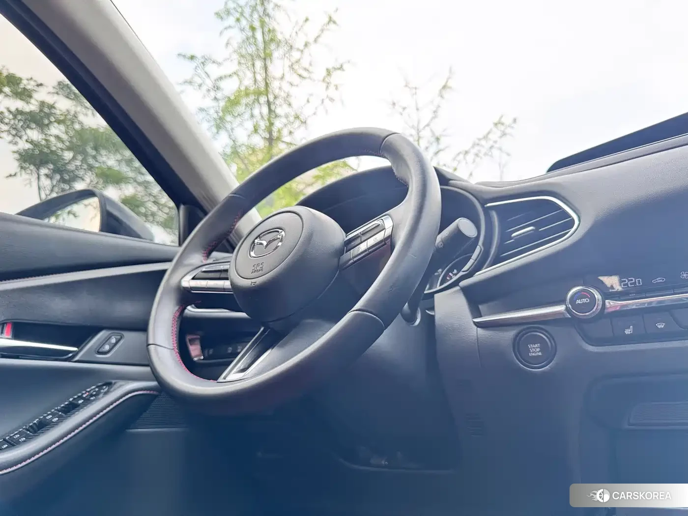 Mazda CX-30 2022 Синий из Китая, фото 4