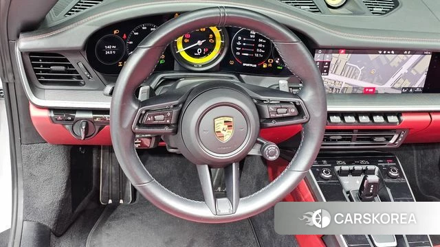 Porsche 911(992) 2021 Серебристо-серый из Кореи, фото 4