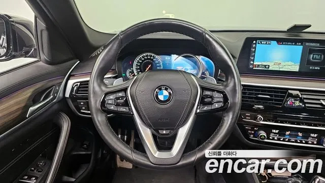 BMW 5 Series (G30) 2018 Синий из Кореи, фото 4