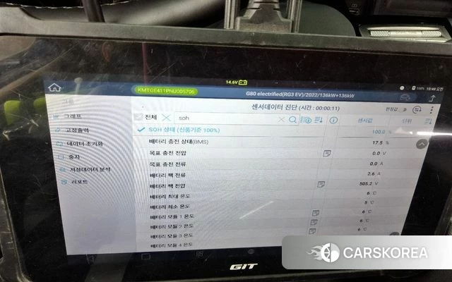 Genesis Electrified G80 (RG3) 2022 Черный из Кореи, фото 4