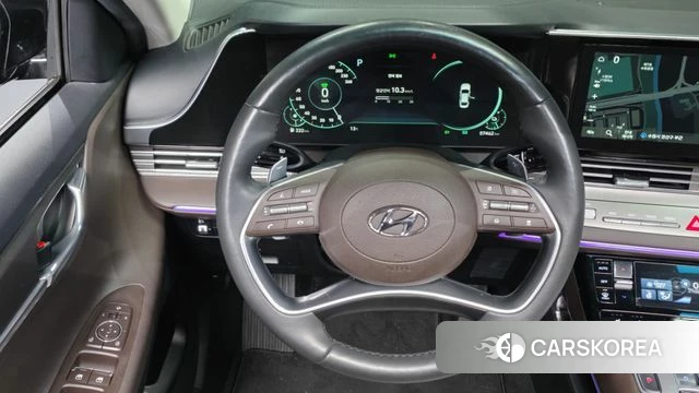 Hyundai The New Grandeur IG Hybrid 2021 Черный из Кореи, фото 4