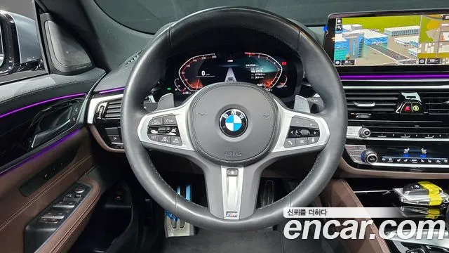 BMW 6 Series GT (G32) 2023 Серебристо-серый из Кореи, фото 4