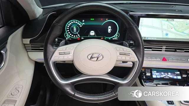 Hyundai The New Grandeur IG Hybrid 2022 Белый из Кореи, фото 4