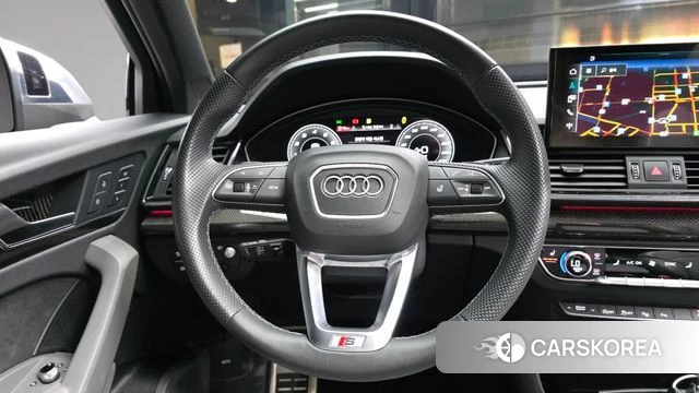Audi SQ5 (FY) 2021 Серебристо-серый из Кореи, фото 4