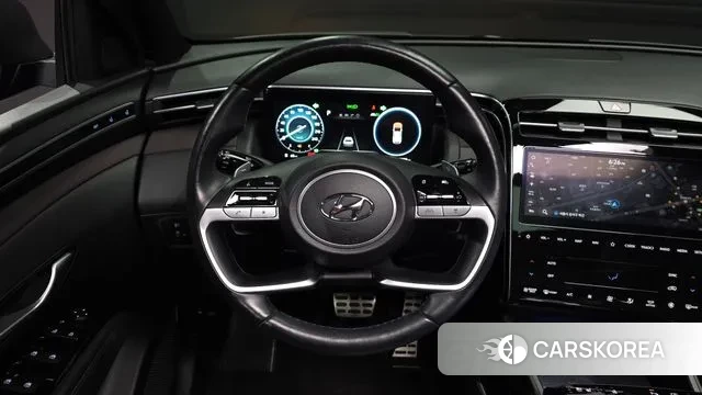 Hyundai Tucson Hybrid (NX4) 2022 Серый из Кореи, фото 4