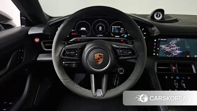 Porsche Taycan 2023 Серебристо-серый из Кореи, фото 4