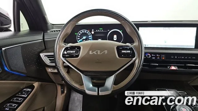 Kia K8 Hybrid 2021 Черный из Кореи, фото 4