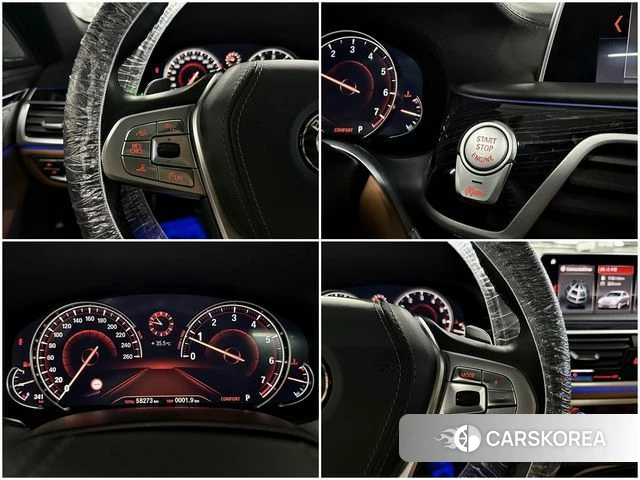 BMW 7 Series (G11) 2019 Синий из Кореи, фото 4