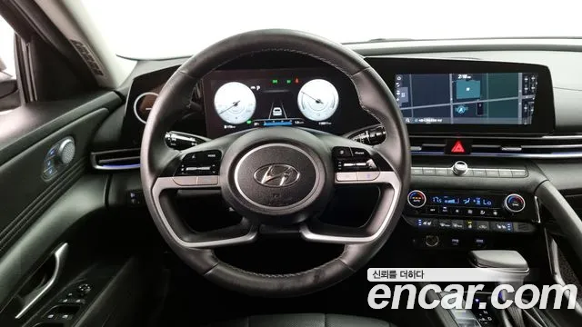 Hyundai Avante Hybrid (CN7) 2020 Серый из Кореи, фото 4