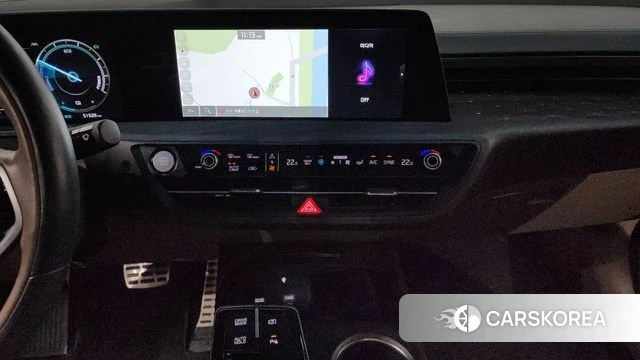 Kia K8 Hybrid 2021 Темно-зеленый из Кореи, фото 4