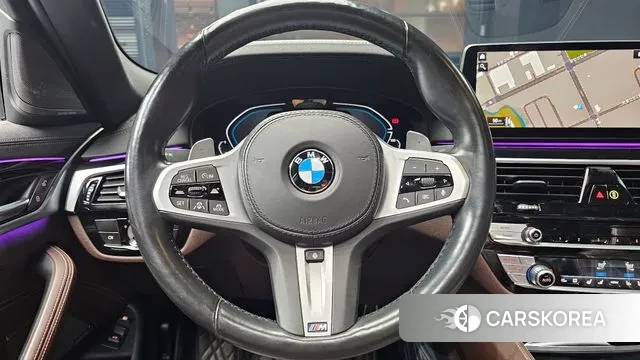 BMW 5 Series (G30) 2021 Черный из Кореи, фото 4