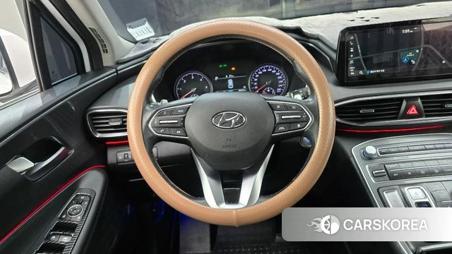 Hyundai The New Santa Fe 2021 Белый из Кореи, фото 4