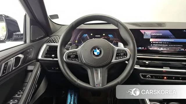 BMW X6 (G06) 2024 Небесно-голубой из Кореи, фото 4