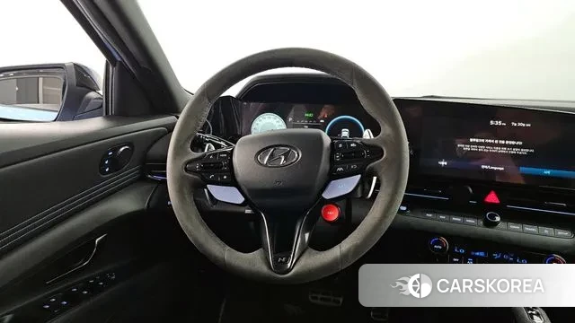 Hyundai Avante (CN7) 2022 Небесно-голубой из Кореи, фото 4