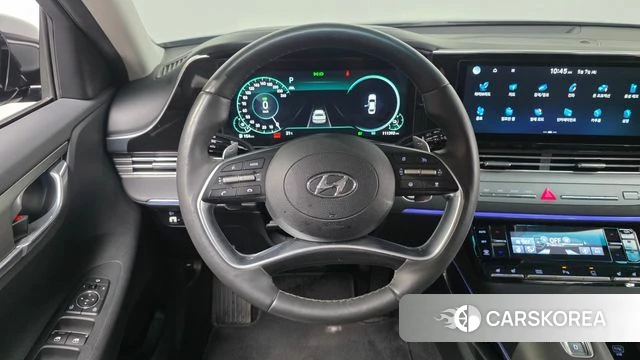 Hyundai The New Grandeur IG Hybrid 2021 Серый из Кореи, фото 4