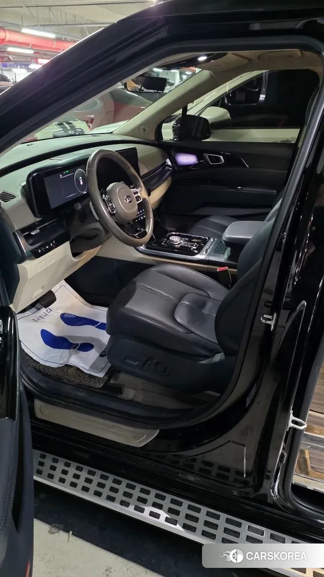 Kia Carnival 4th generation 2021 Черный двухцветный из Кореи, фото 4