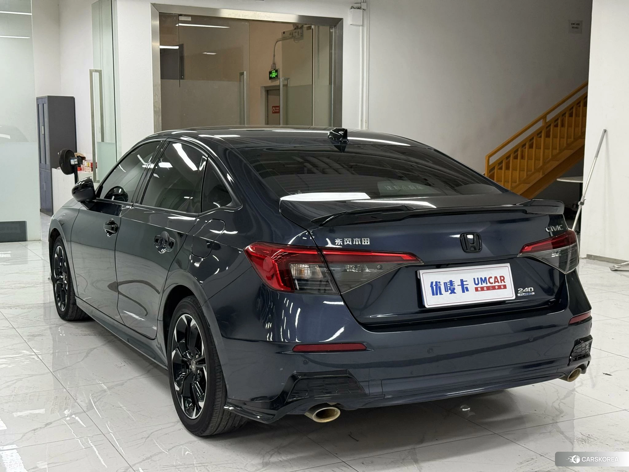 Honda Civic 2021 Темно-серый из Китая, фото 4