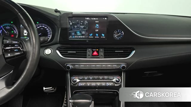 Hyundai Grandeur IG Hybrid 2019 Белый из Кореи, фото 4