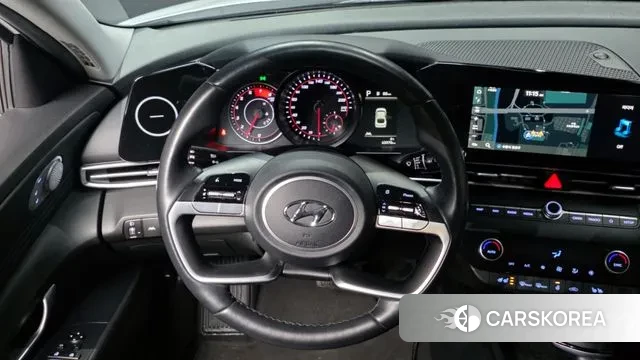 Hyundai Avante (CN7) 2022 Белый из Кореи, фото 4