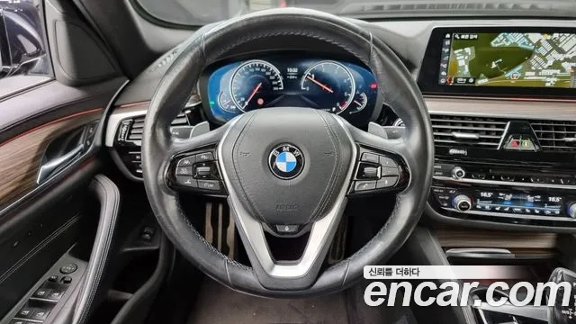 BMW 5 Series (G30) 2018 Черный из Кореи, фото 4