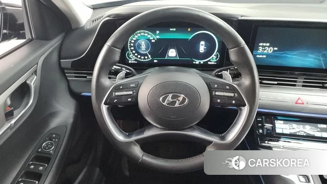 Hyundai The New Grandeur IG Hybrid 2021 Черный из Кореи, фото 4