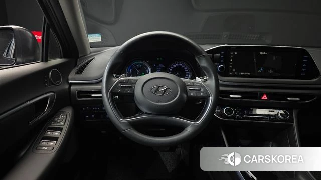 Hyundai Sonata Hybrid (DN8) 2019 Синий из Кореи, фото 4