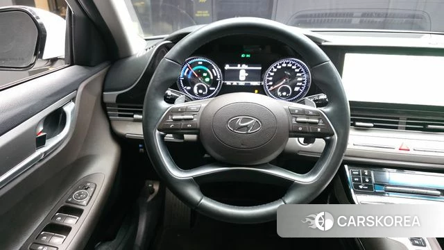 Hyundai The New Grandeur IG Hybrid 2020 Белый из Кореи, фото 4