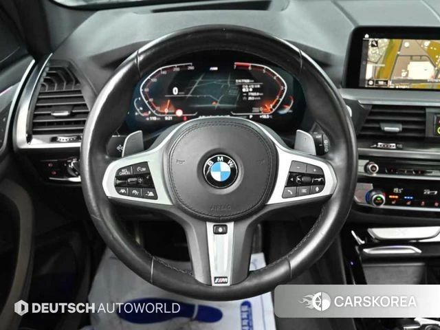 BMW X3 (G01) 2021 Черный из Кореи, фото 4
