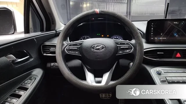 Hyundai The New Santa Fe 2021 Белый из Кореи, фото 4