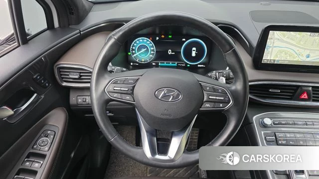 Hyundai The New Santa Fe 2023 Белый из Кореи, фото 4