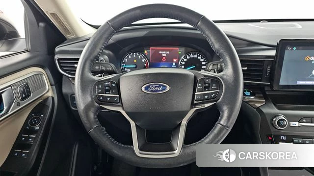 Ford Explorer 6th Generation 2020 Белый из Кореи, фото 4