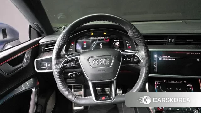 Audi S7 (4K) 2021 Синий из Кореи, фото 4