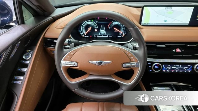 Genesis G80 (RG3) 2022 Синий из Кореи, фото 4