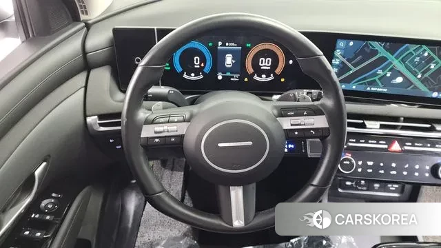 Hyundai The New Tucson Hybrid (NX4) 2025 Белый из Кореи, фото 4