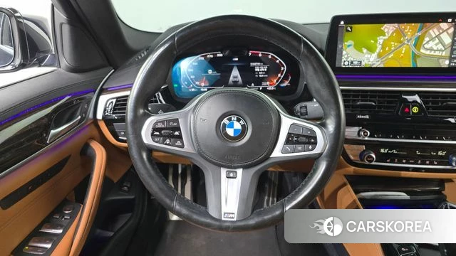 BMW 5 Series (G30) 2022 Черный из Кореи, фото 4
