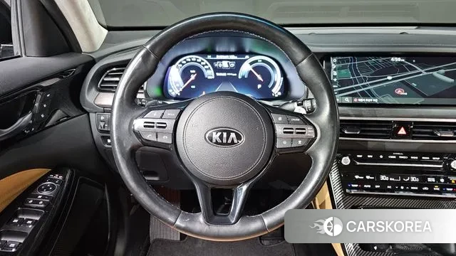 Kia K7 Premier Hybrid 2021 Черный из Кореи, фото 4