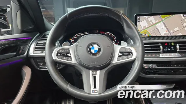 BMW X4 (G02) 2022 Черный из Кореи, фото 4