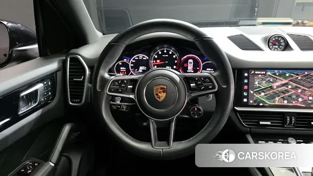 Porsche Cayenne (PO536) 2023 Черный из Кореи, фото 4