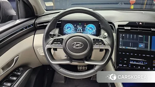 Hyundai Tucson Hybrid (NX4) 2023 Серый из Кореи, фото 4