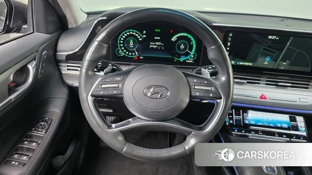 Hyundai The New Grandeur IG Hybrid 2020 Серый из Кореи, фото 4