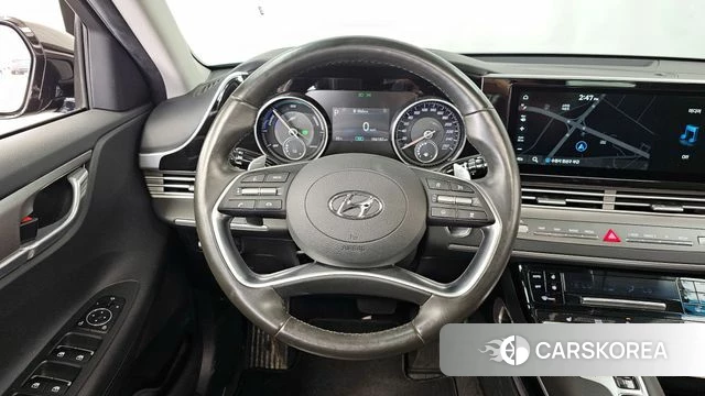 Hyundai The New Grandeur IG Hybrid 2020 Черный из Кореи, фото 4