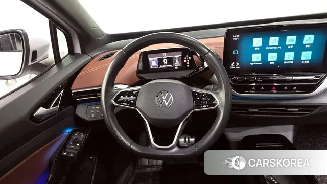 Volkswagen ID.4 2022 Белый из Кореи, фото 4