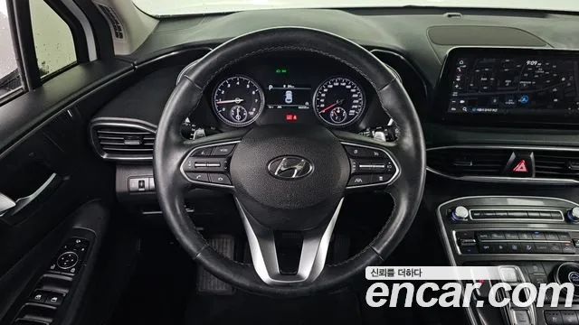 Hyundai The New Santa Fe 2021 Белый из Кореи, фото 4