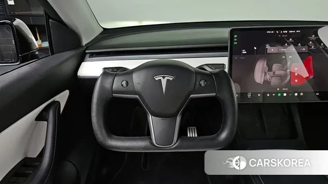 Tesla Model Y 2021 Черный из Кореи, фото 4