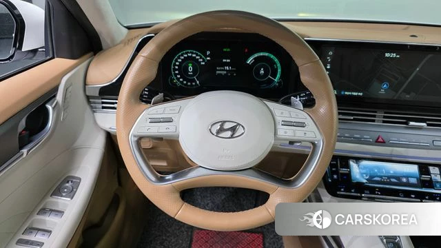 Hyundai The New Grandeur IG Hybrid 2020 Белый из Кореи, фото 4