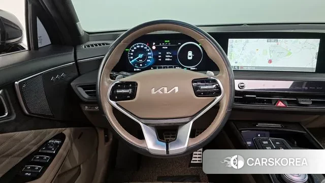 Kia K8 Hybrid 2021 Черный из Кореи, фото 4