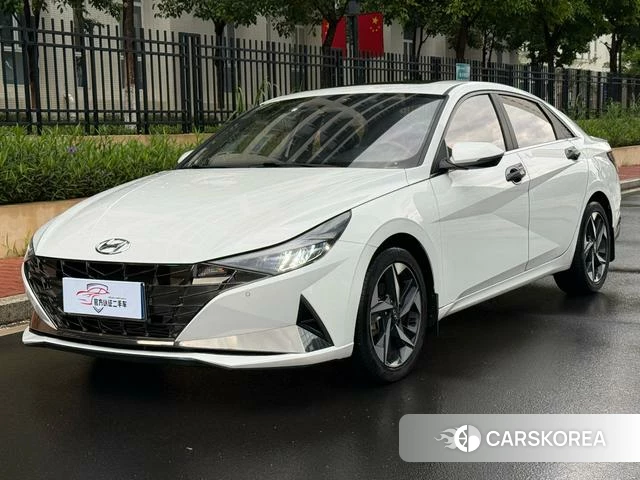 Hyundai Elantra 2021 Белый из Китая, фото 4