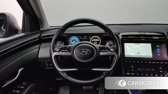 Hyundai Tucson Hybrid (NX4) 2022 Серый из Кореи, фото 4