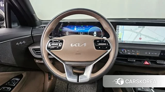 Kia K8 Hybrid 2022 Серый из Кореи, фото 4