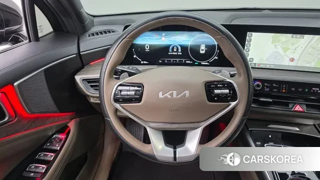 Kia K8 Hybrid 2021 Черный из Кореи, фото 4